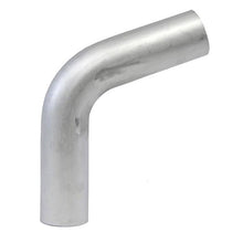 Load image into Gallery viewer, HPS 3.5&quot; OD 70 Degree Bend 6061 Aluminum Elbow Pipe 16 Gauge w/ 5-5/8&quot; CLR