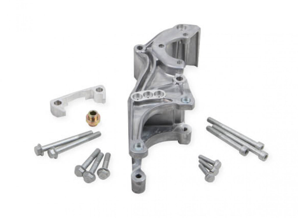 Holley Low-Mount LS Accessory Drive Bracket - Driver's Side P/S & Alt Bracket
