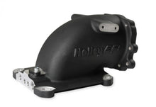 Load image into Gallery viewer, Holley EFI EFI Throttle Body Intake Elbow-Black Finish